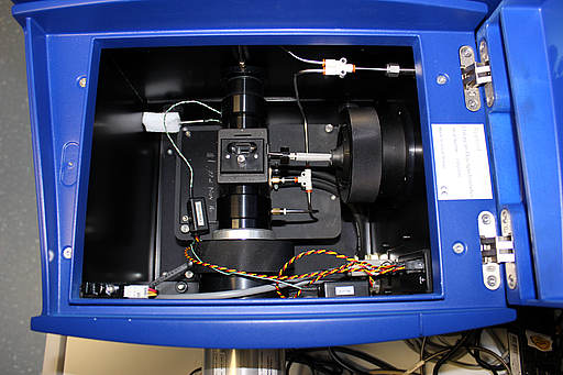 CD Spectrometer sample compartment